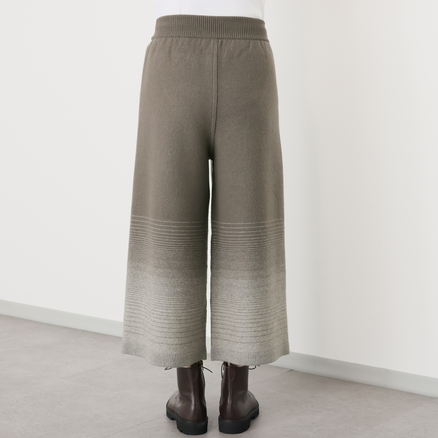 イイネス ウール圧縮 リバーシブルパンツ