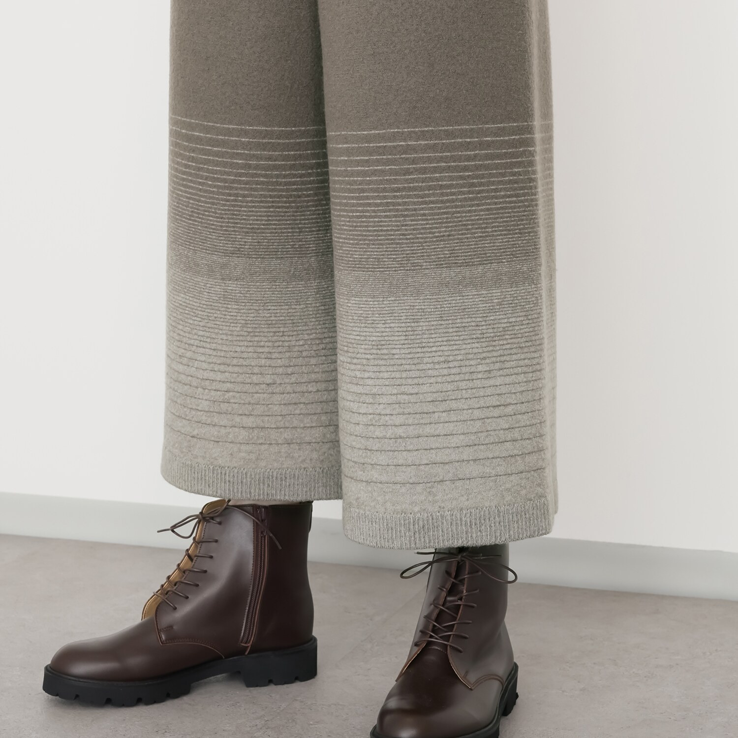 イイネス ウール圧縮 リバーシブルパンツ