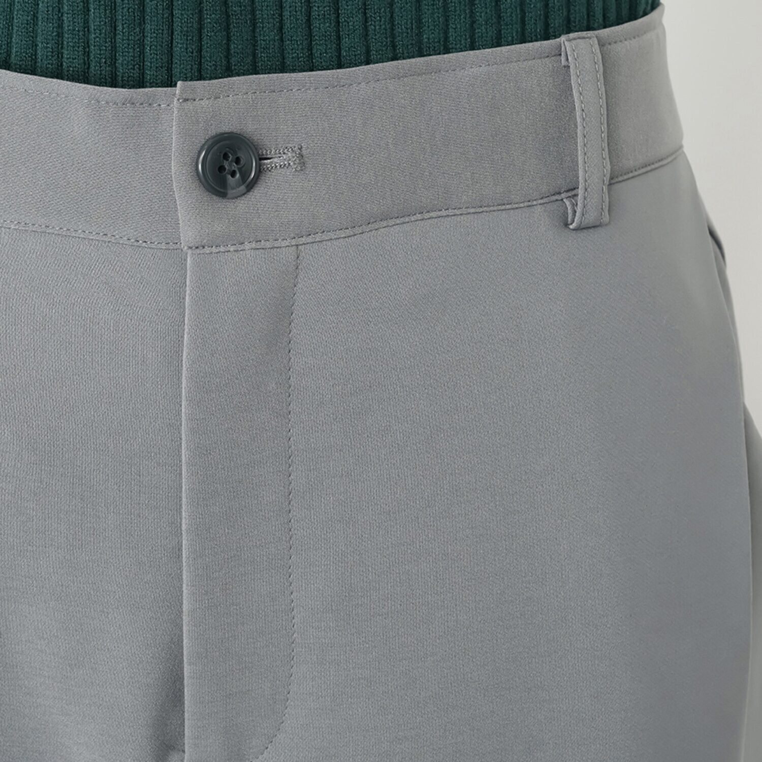 コモエリークローゼット ダイアゴナル タックパンツ