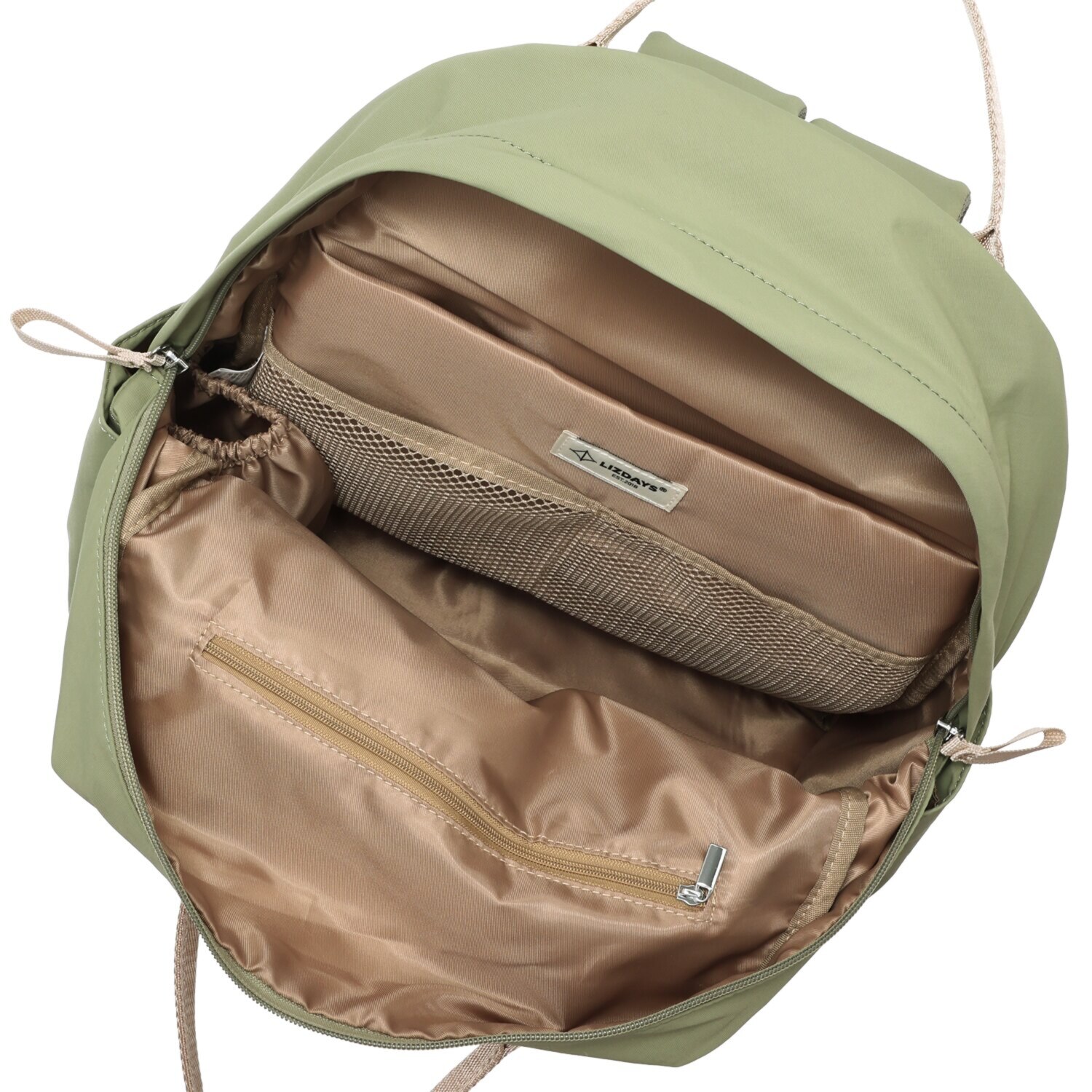 リズデイズ はっ水 Ａ４サイズ対応 リュック＆牛革ミニ財布