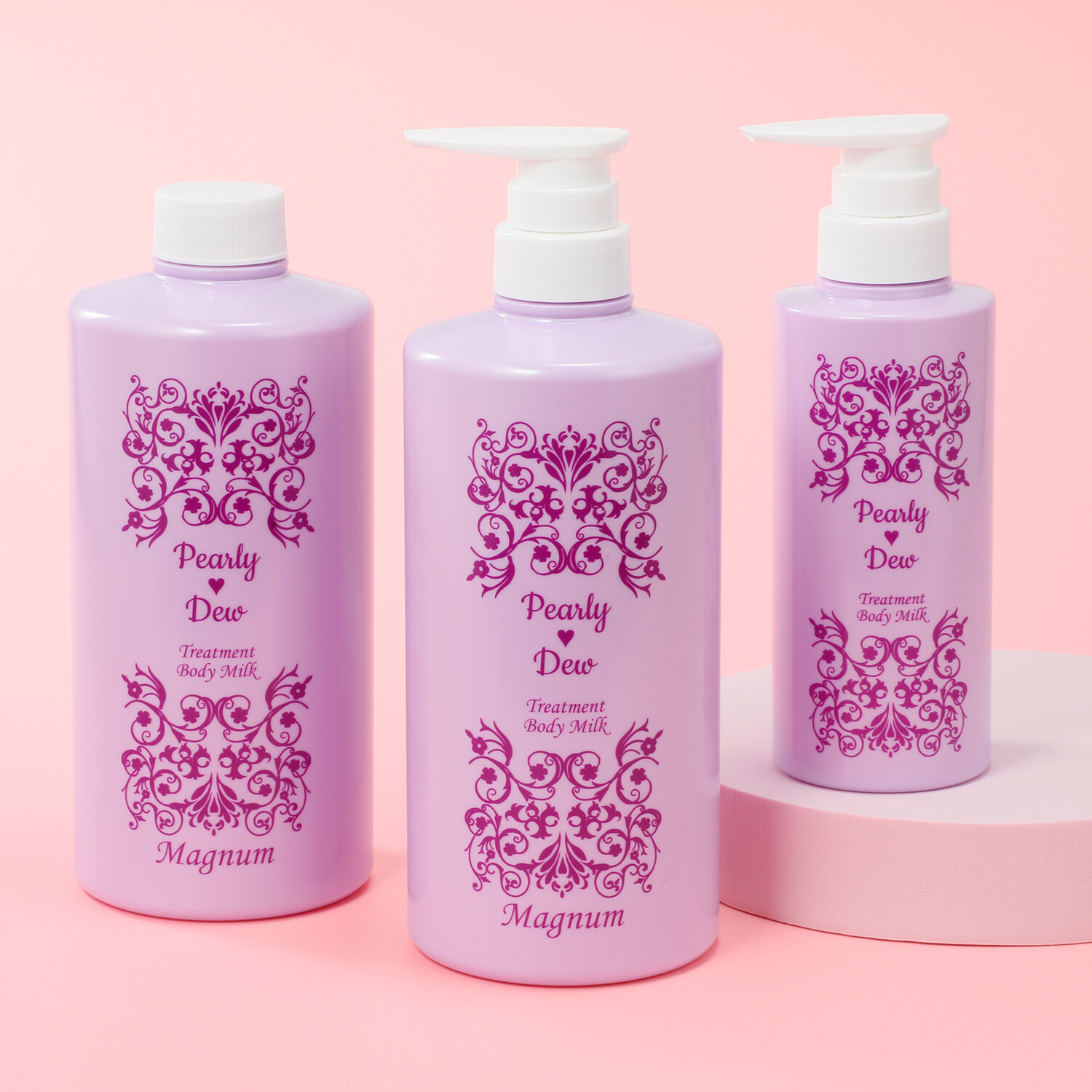 パーリーデュー １０５種類、９７％の 美容成分配合！ お顔クオリティの ケアを目指した 美バディ トリートメントミルク　α ７本分大ボリュームセット