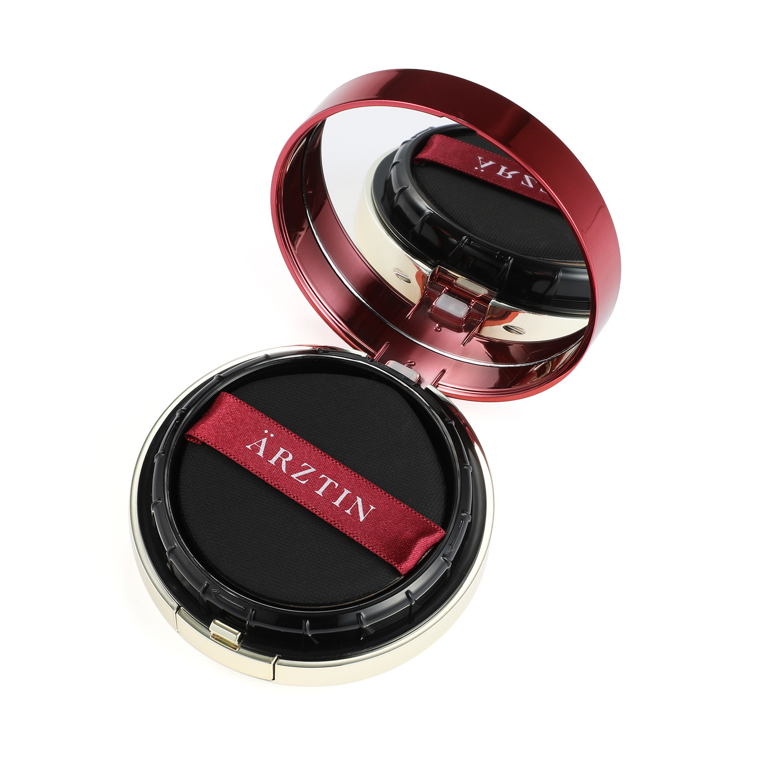 エルツティン 韓国大手美容サロン発 美容液仕立ての “生肌セラムファンデ” シルクグラインダー ファンデーション２個分 限定パクト特別セット