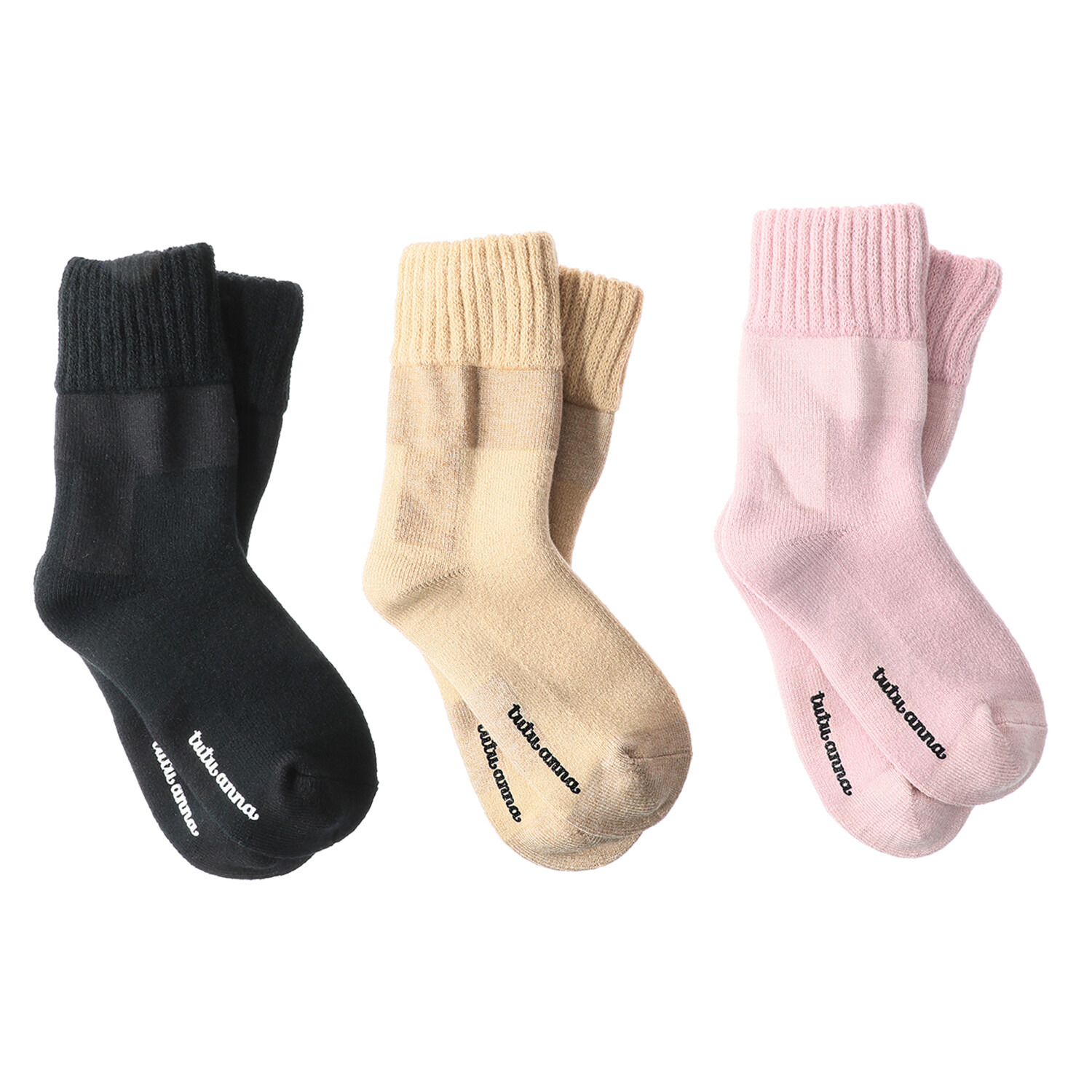 まるで カイロのような暖かさ アメリブソックス ３足組セット