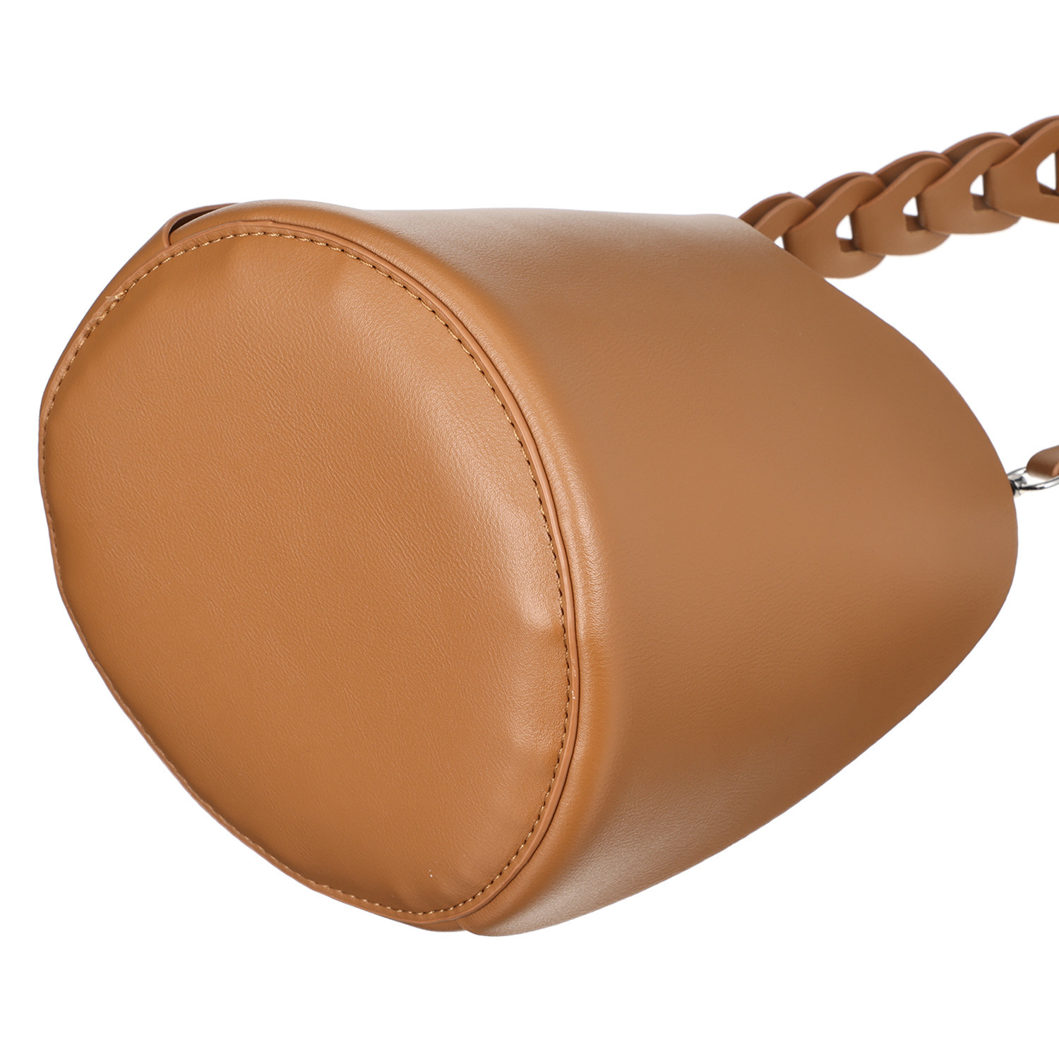 トーチ 編み込みハンドル ドローストリングバッグ