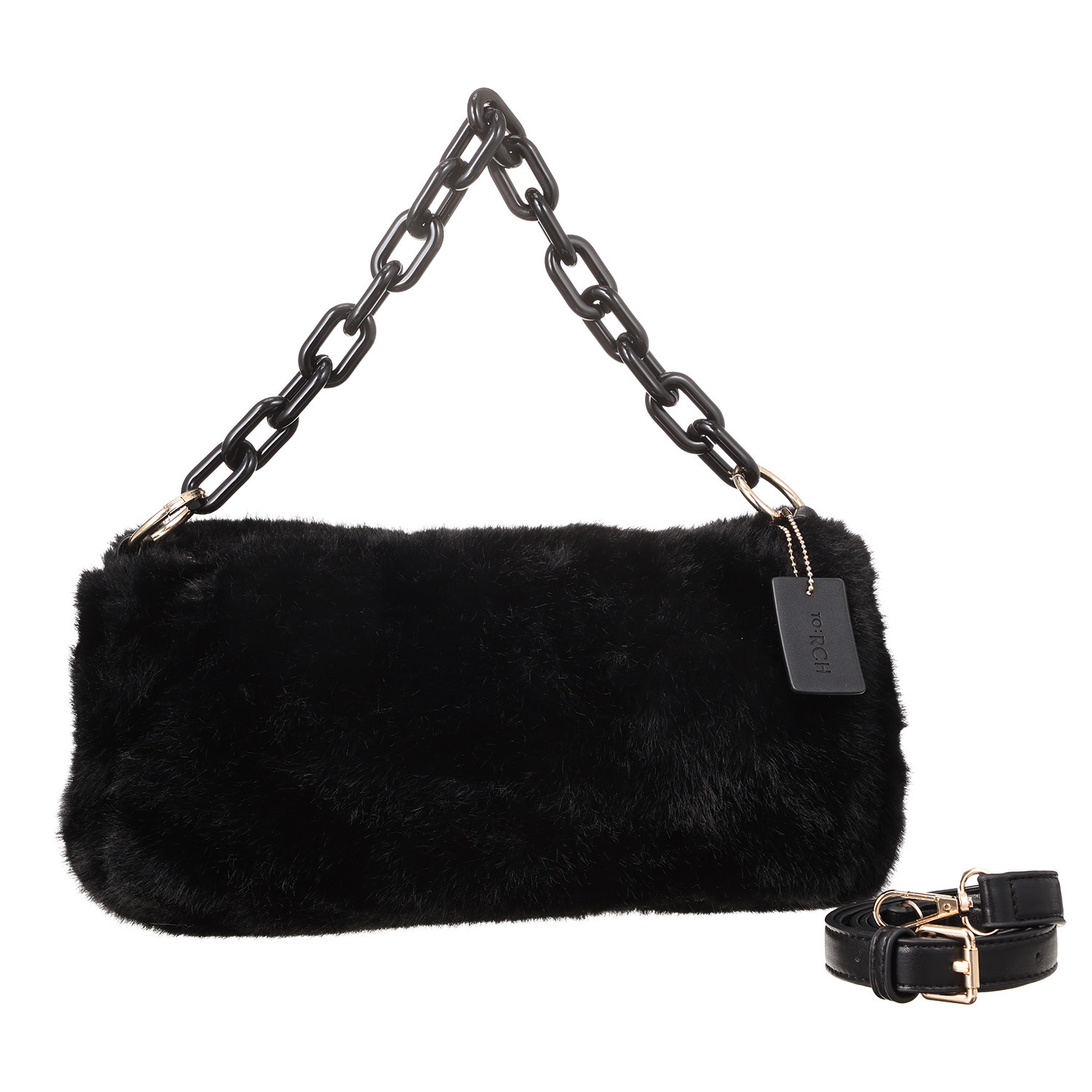 トーチ フェイクファー マルチウェイバッグ