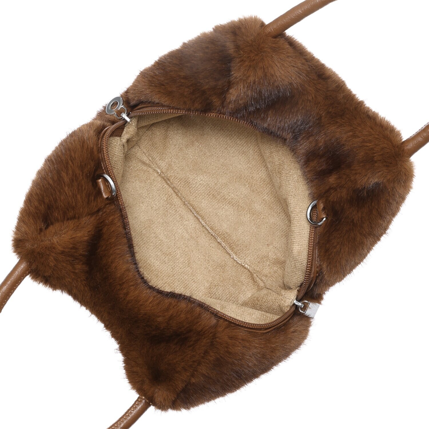 トーチ フェイクファー ミニバッグ