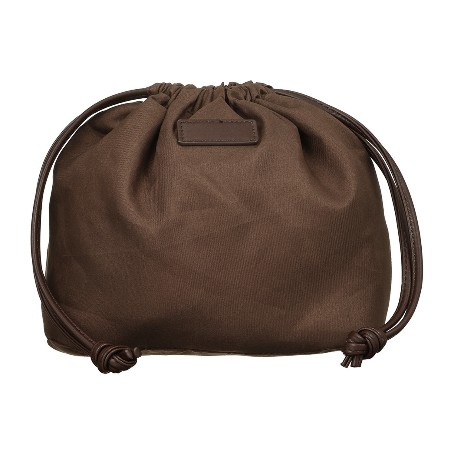 トーチ 三角ハンドル 編み込みデザイン バッグ