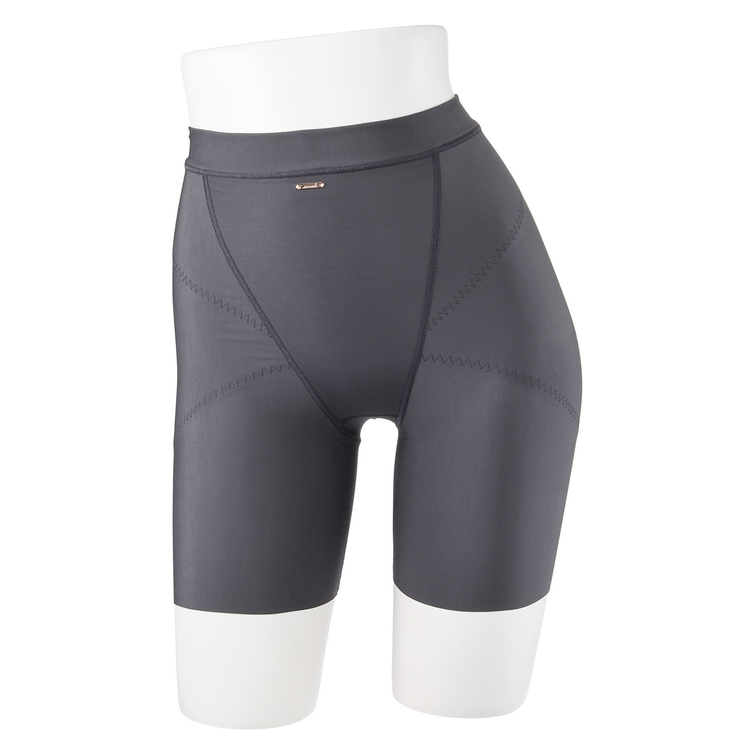 サラコレクション ３６０度から快適サポート 綿混フレックスムーブ 二分丈ガードル