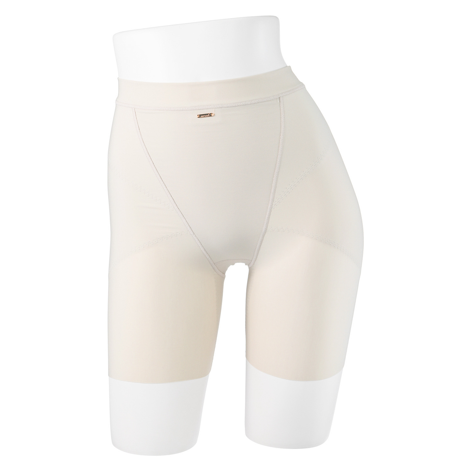 サラコレクション ３６０度から快適サポート 綿混フレックスムーブ 二分丈ガードル