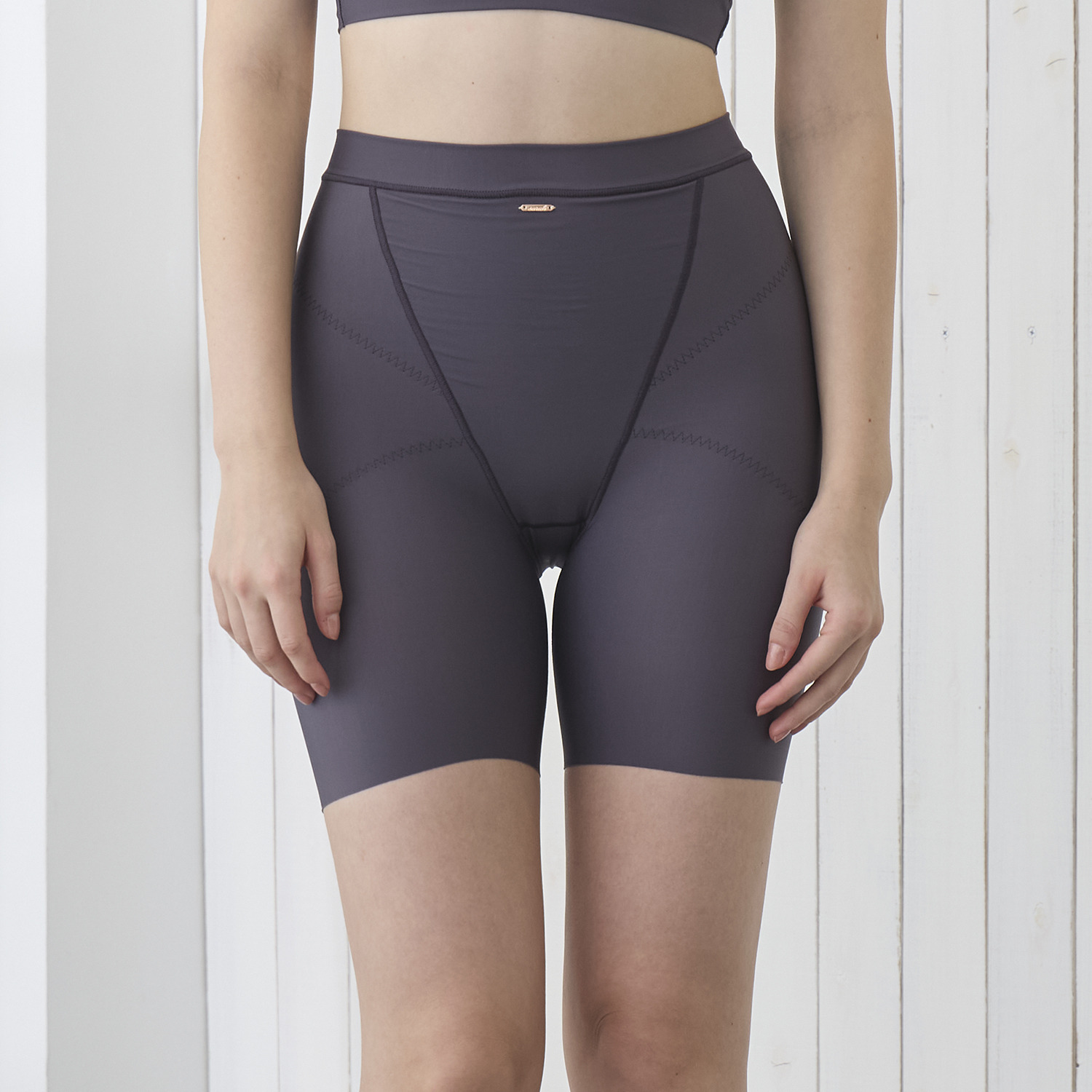 サラコレクション ３６０度から快適サポート 綿混フレックスムーブ 二分丈ガードル