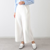 エアリーフェアリー ストレッチカルゼ 飾りベルトワイドパンツ