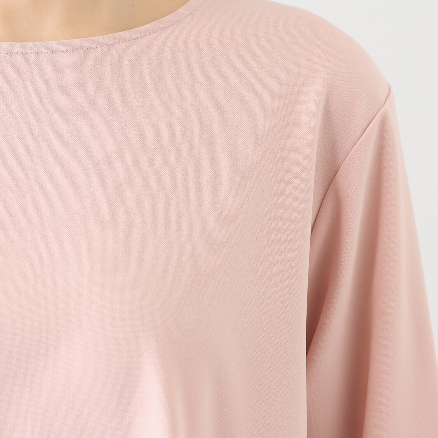 エアリーフェアリー きれいめクルーネック ラウンドヘムプルオーバー