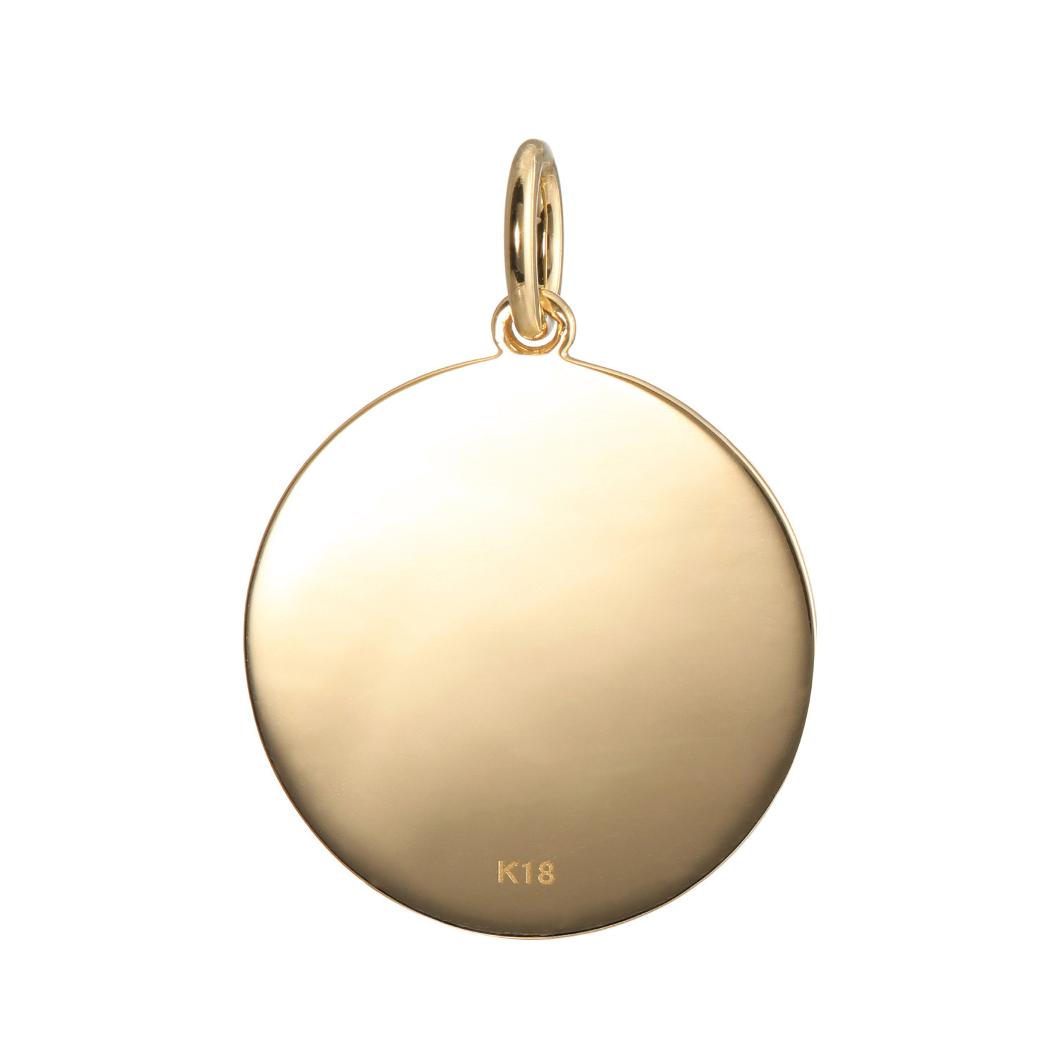 オーサムジュエリー １８Ｋ ホースシュー＆ クローバーモティーフ ペンダントトップ