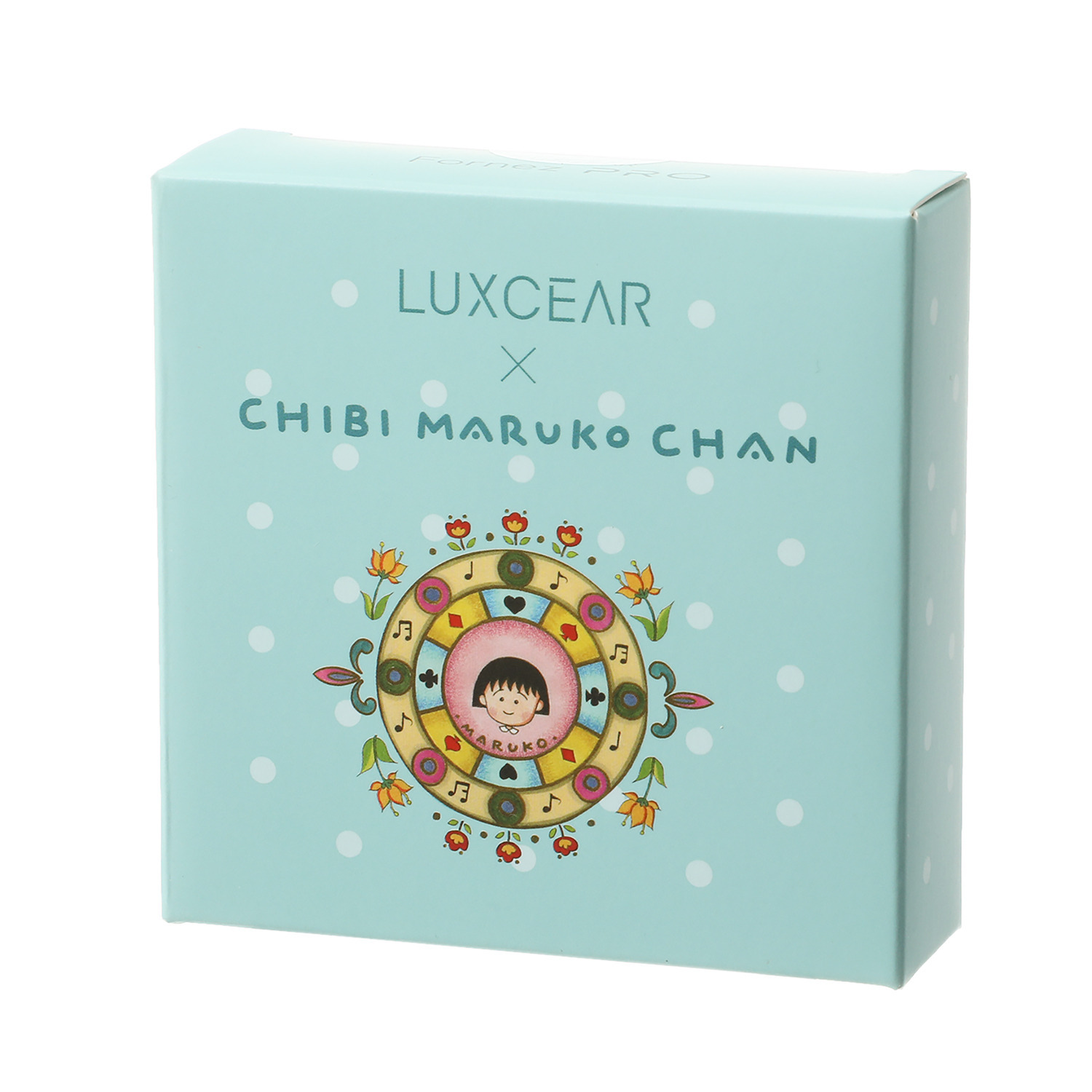 ルクセア 新発想！鼻専用美顔器 ＥＭＳで鼻筋にアプローチ 鼻筋を鍛えて引き締まった 美しい鼻を目指す ルクセアフォーネスＰＲＯ ちびまる子ちゃんデザイン ＜青空のように＞