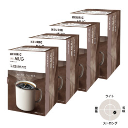 キューリグ Ｋカップ １度にたっぷり楽しめる！ マグカップ用コーヒー ４箱セット