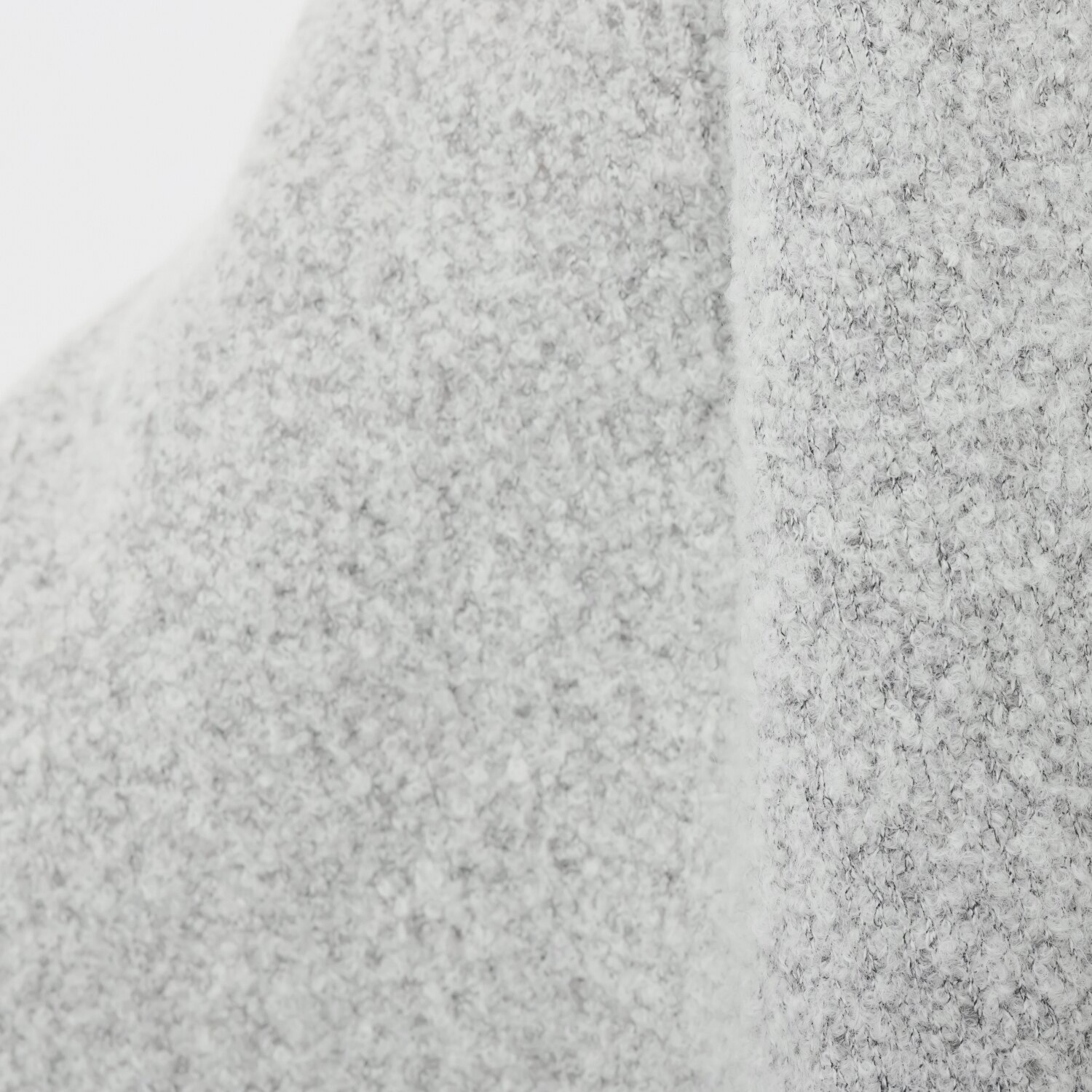 マダムヒロコ アルパカウール混 リングヤーン ダブルフェイス素材 リバーシブルケープコート