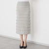 マダムヒロコ ティアードフリル ニットスカート