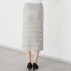 マダムヒロコ ティアードフリル ニットスカート