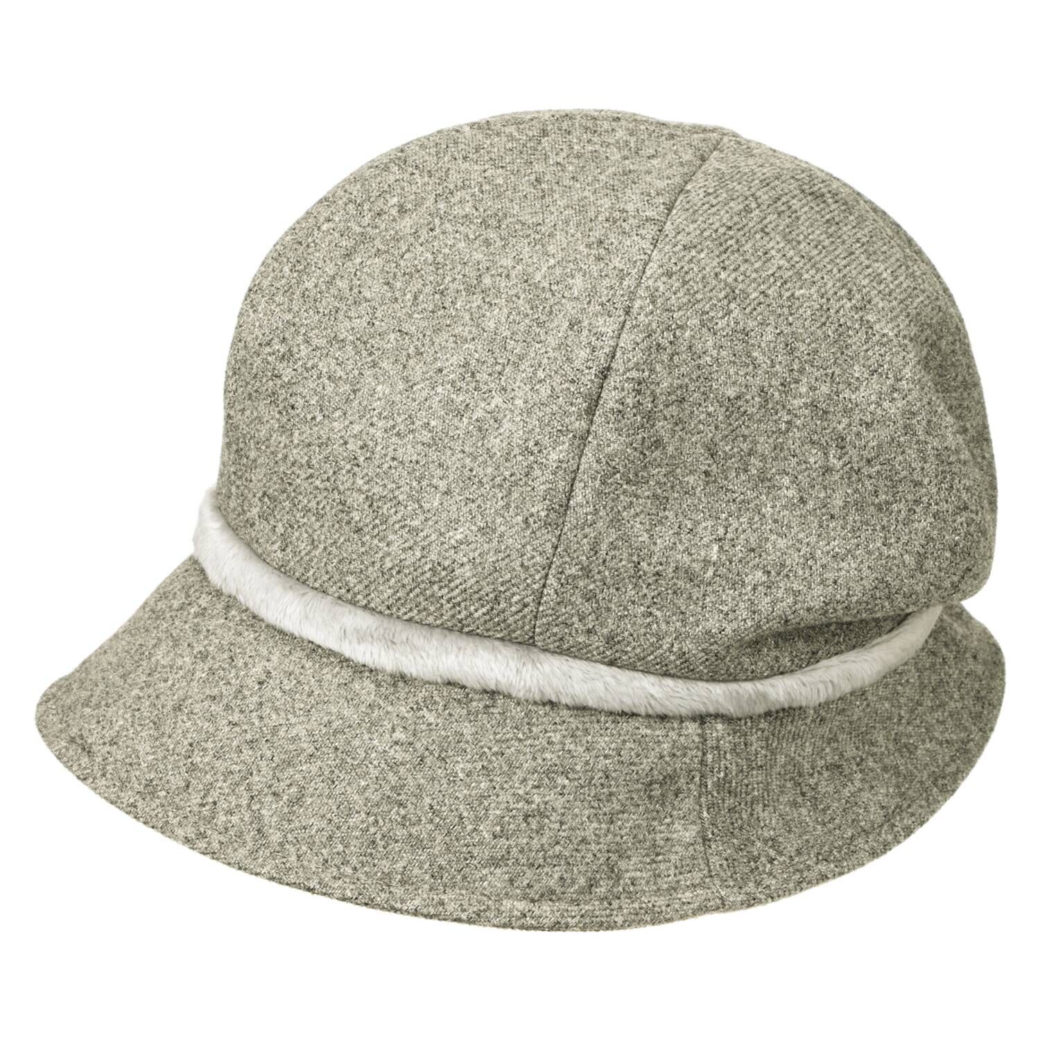 ベル・モード フェイクファーアクセント あたたかクローシュ