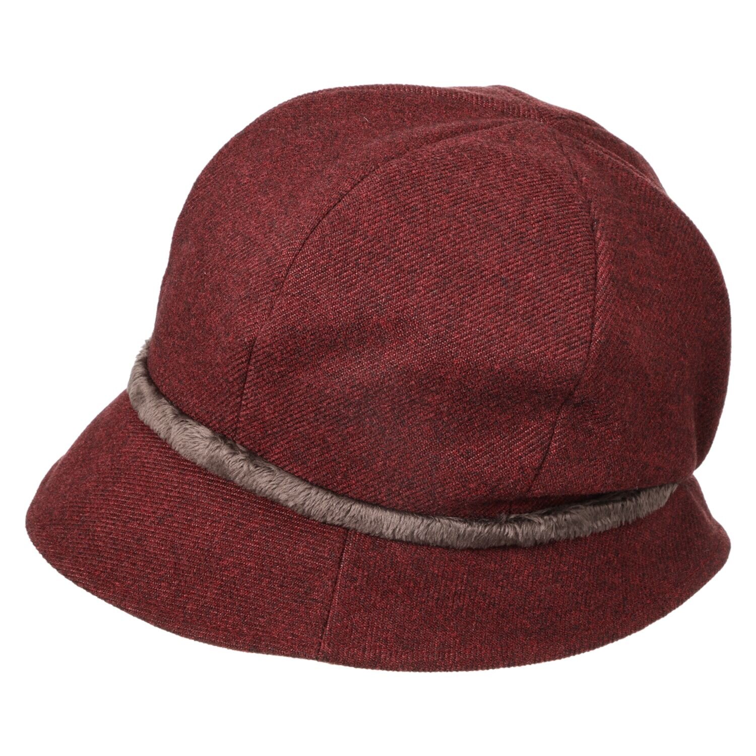 ベル・モード フェイクファーアクセント あたたかクローシュ