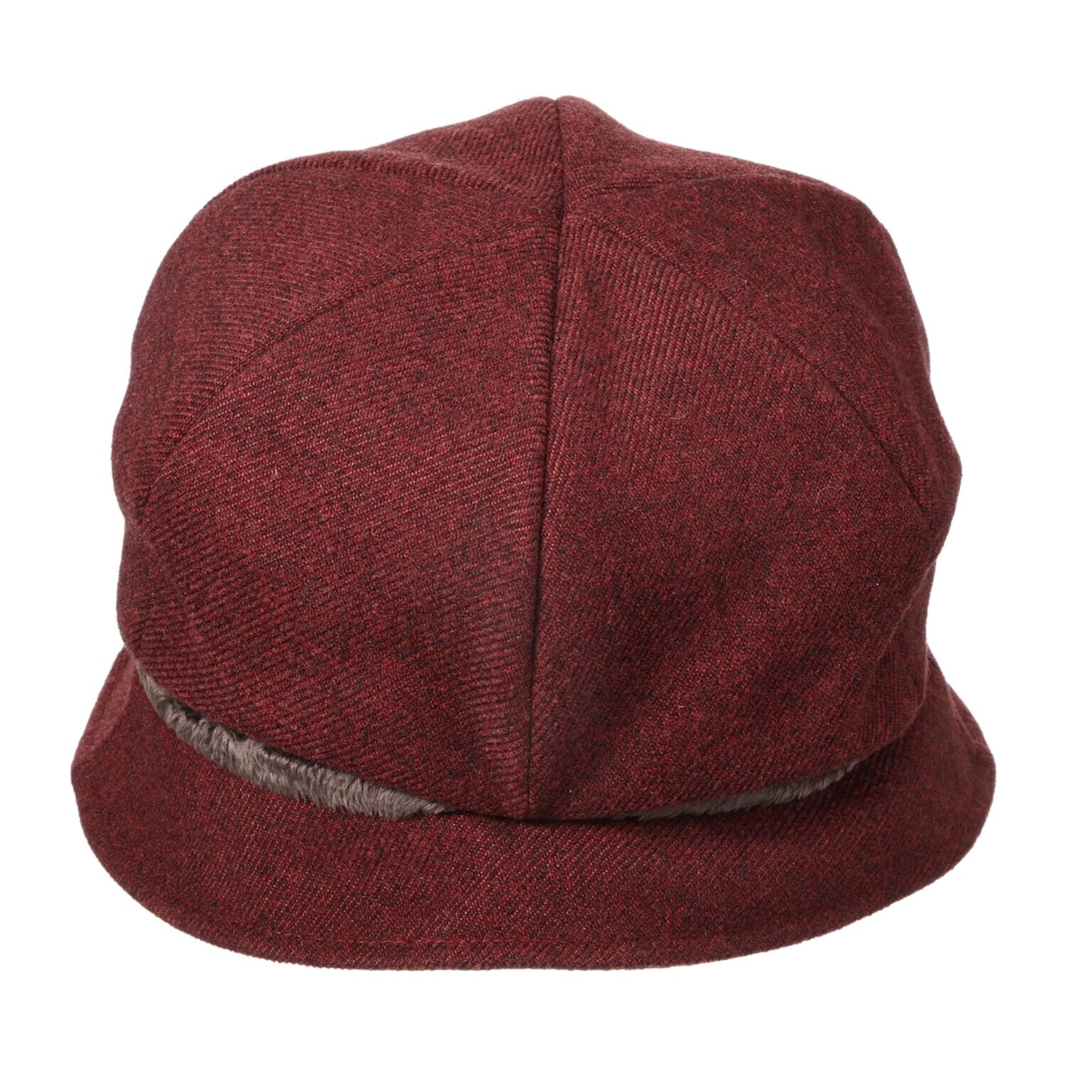 ベル・モード フェイクファーアクセント あたたかクローシュ