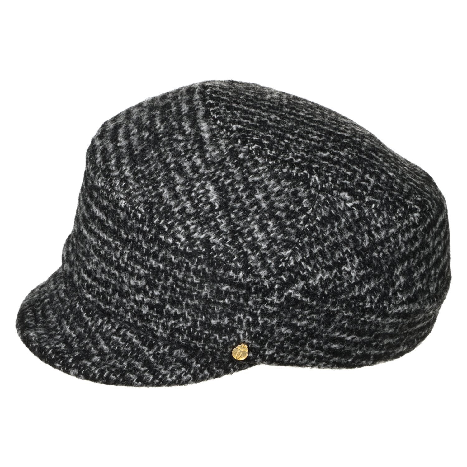 ベル・モード 杢ツイード 耳まであたたか キャスケット