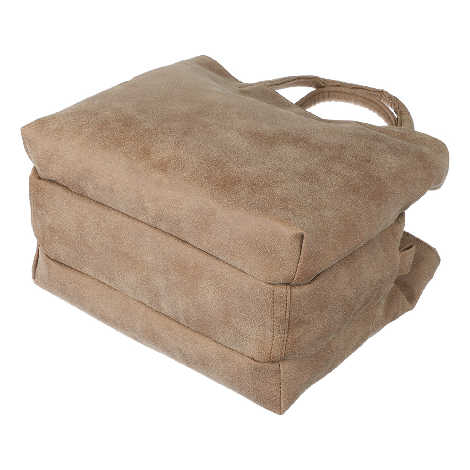 ラフィール マットな質感 多機能ハンドバッグ