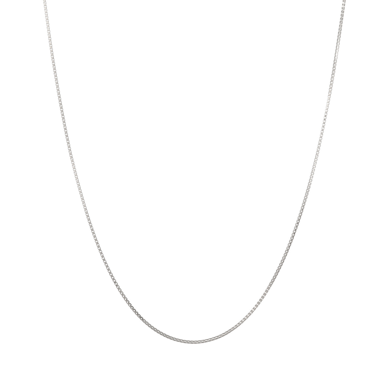 ギフトフロムニューヨーク プラチナ８５０ ボックスチェーン スライドネックレス