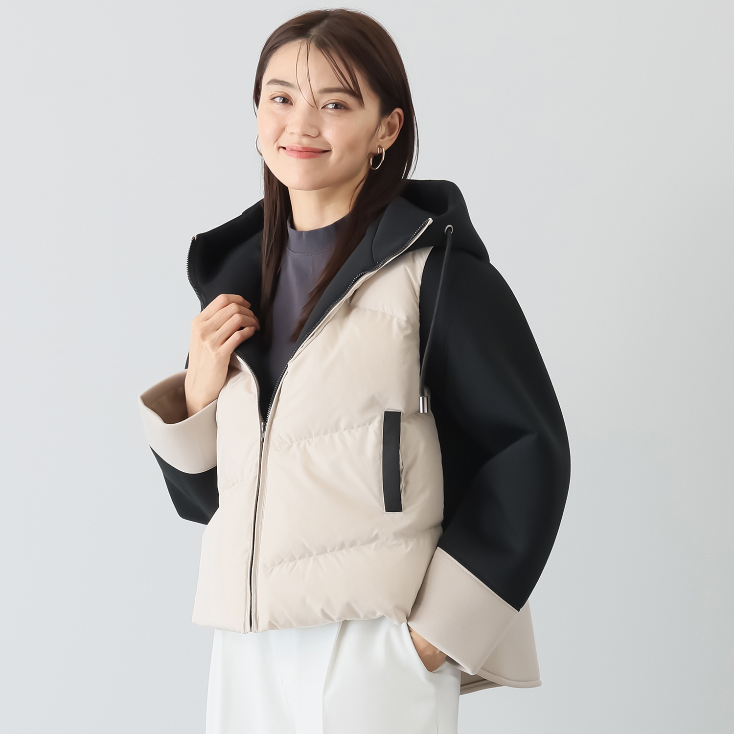 エイティーエイト ディグリー ボンディング切替 ダウンブルゾン