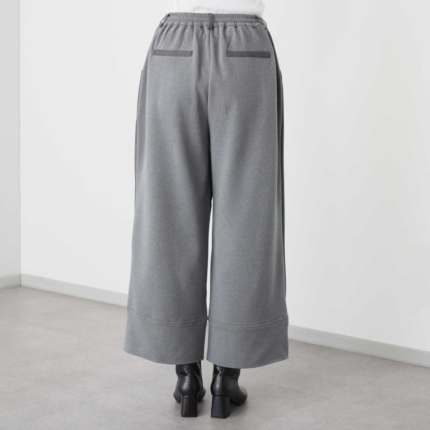 エイティーエイト ディグリー カット切替 ワイドイージーパンツ