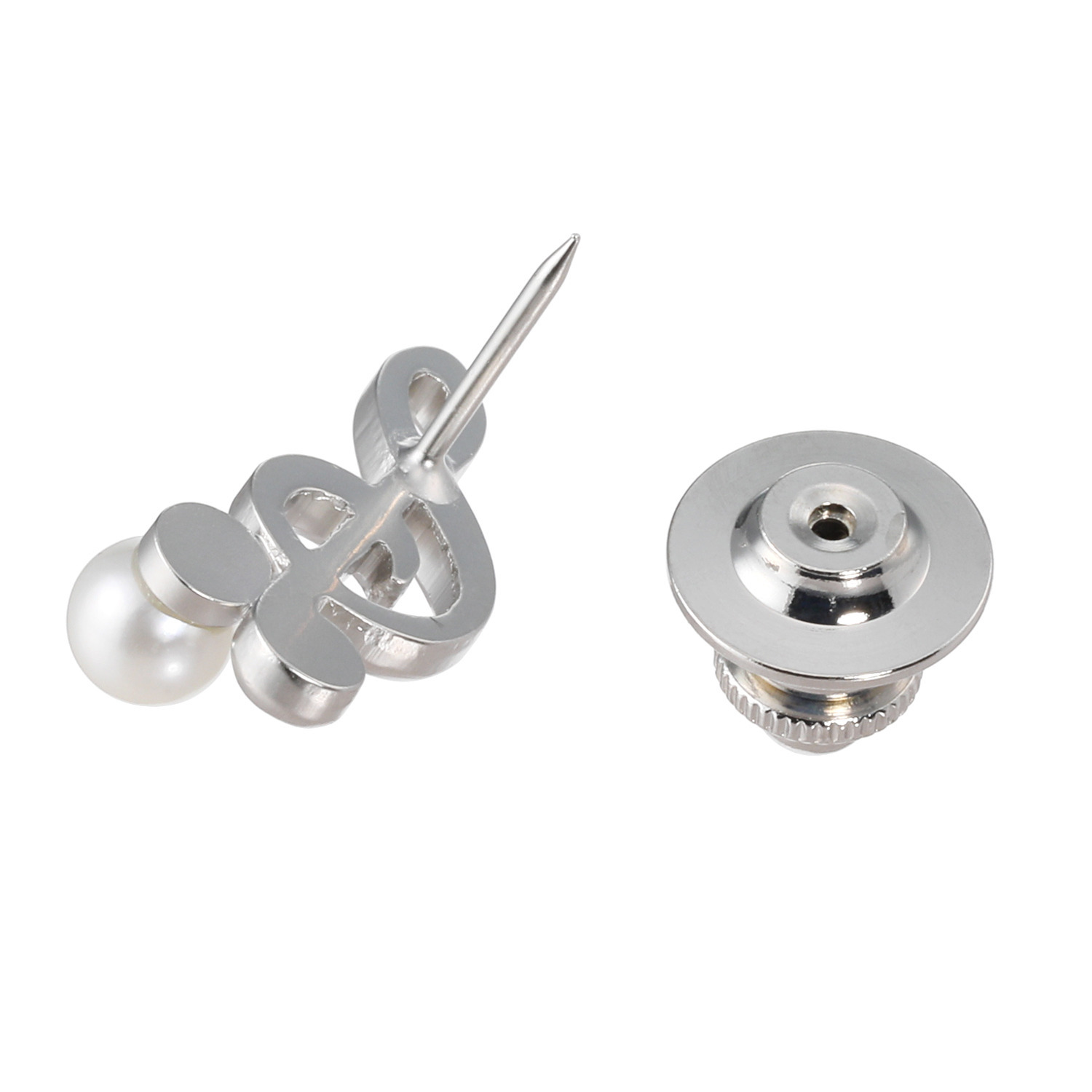 パールモール スリークォーター 国産アコヤパール ピンブローチ