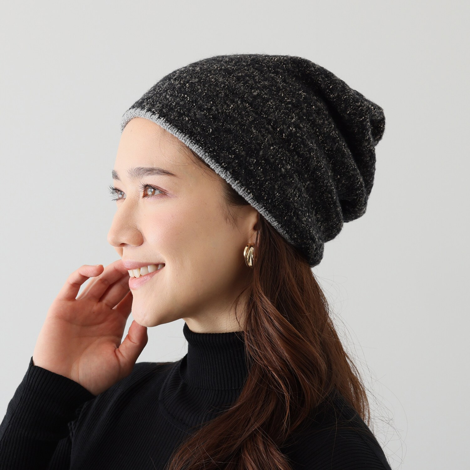 タイムクロス お楽しみ袋 リバーシブルニット帽＆ スヌードセット