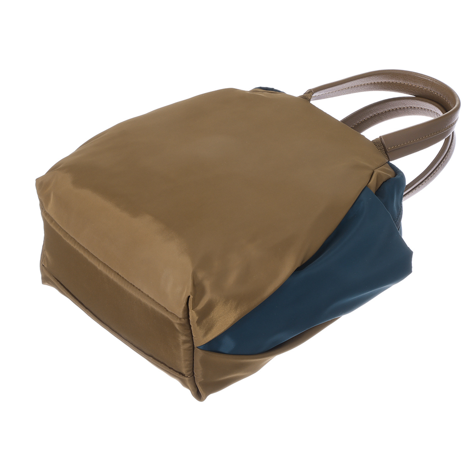 イザック はっ水・軽量 シルキーブロード バイカラー ２ウェイミニトートバッグ