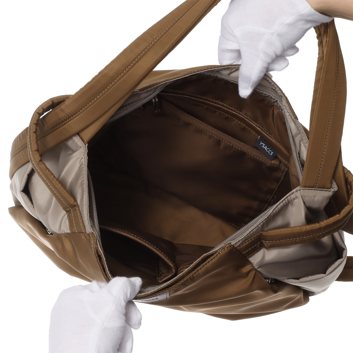 イザック はっ水・軽量 シルキーブロード バイカラー ショルダーリュック