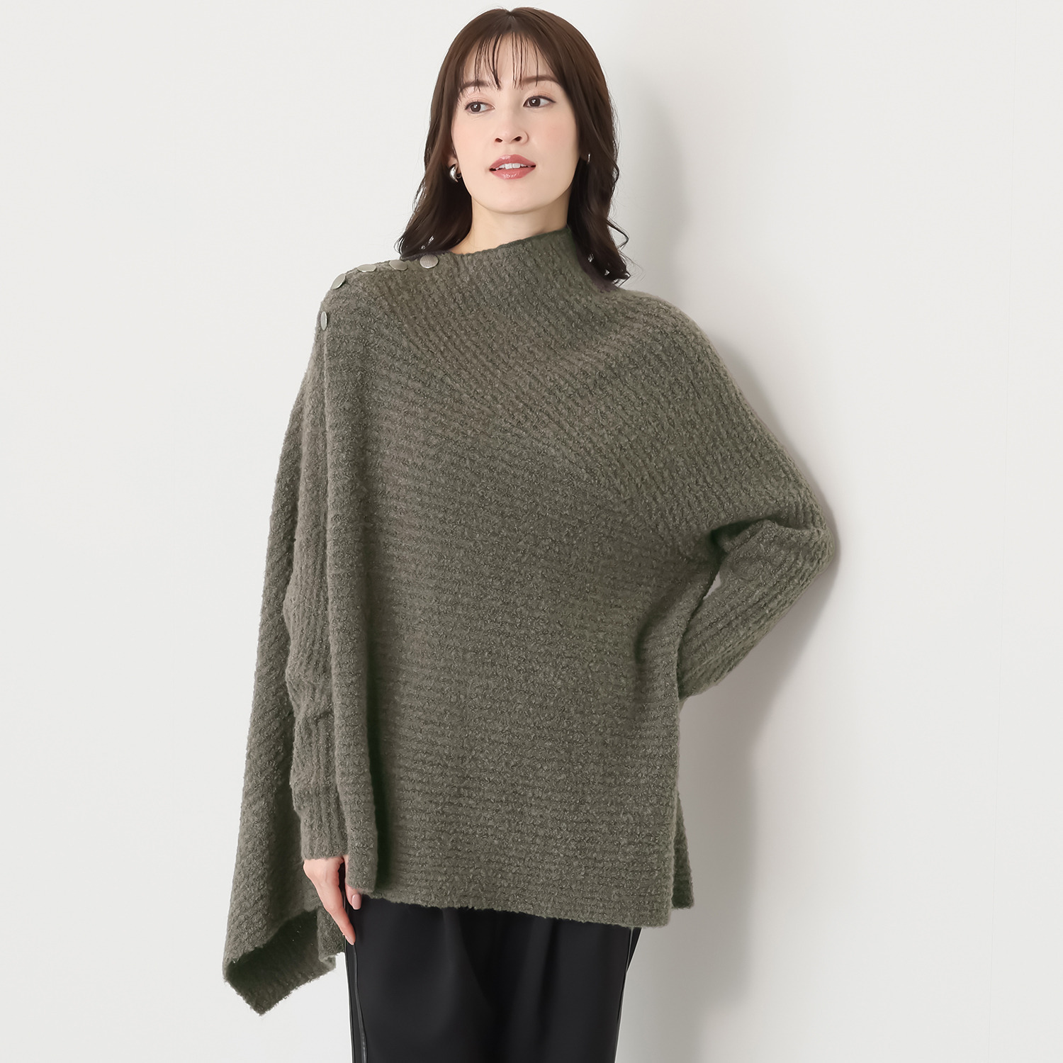 タマミ　ワタナベ コマンタレ ブークレニット プルオーバー