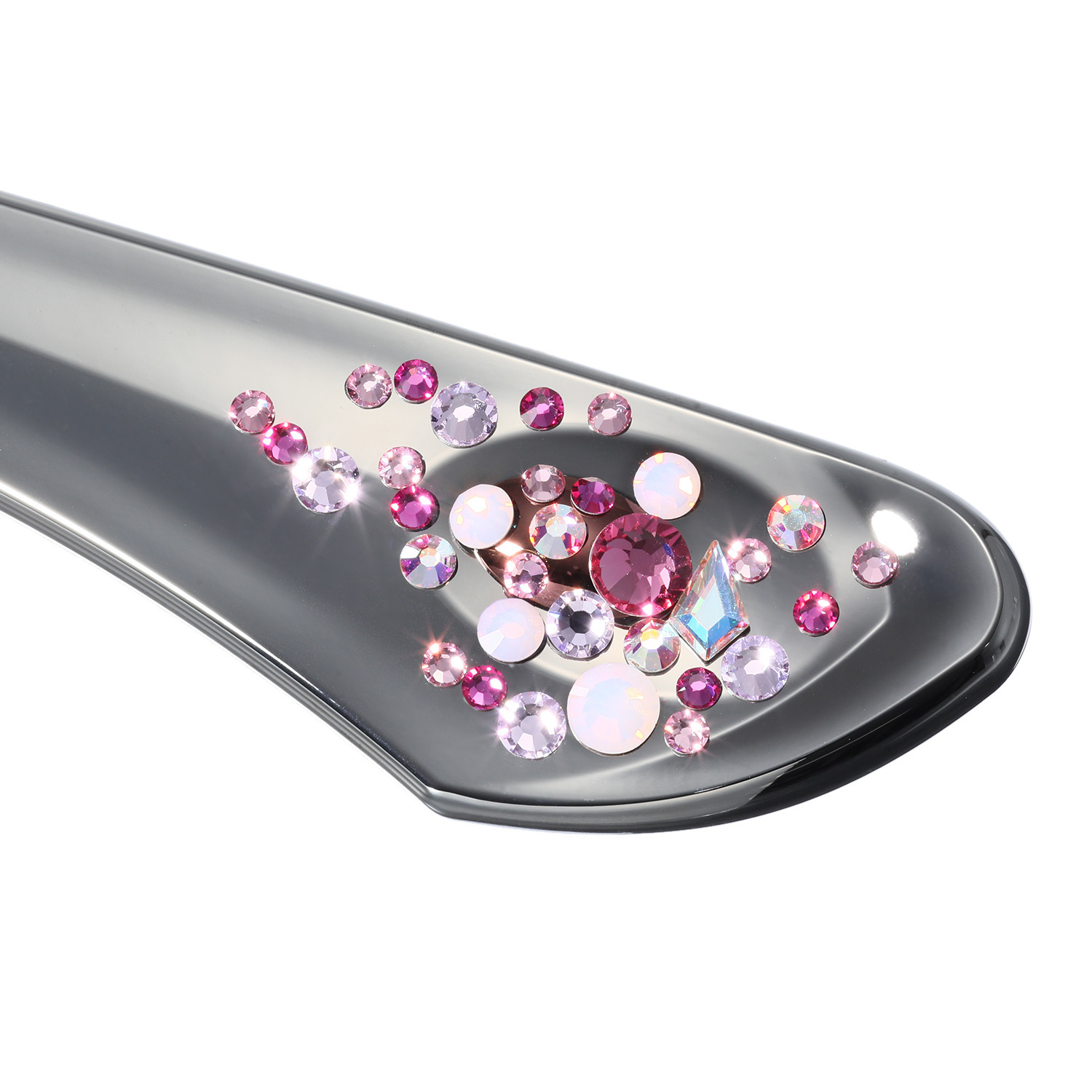 日本の先端技術と職人技 なめらかなくし通りの 艶やか美髪コーム ラブクロム プレシオサ　ハワイ ＰＧ　テツキ ＜プレミアムブラック＞