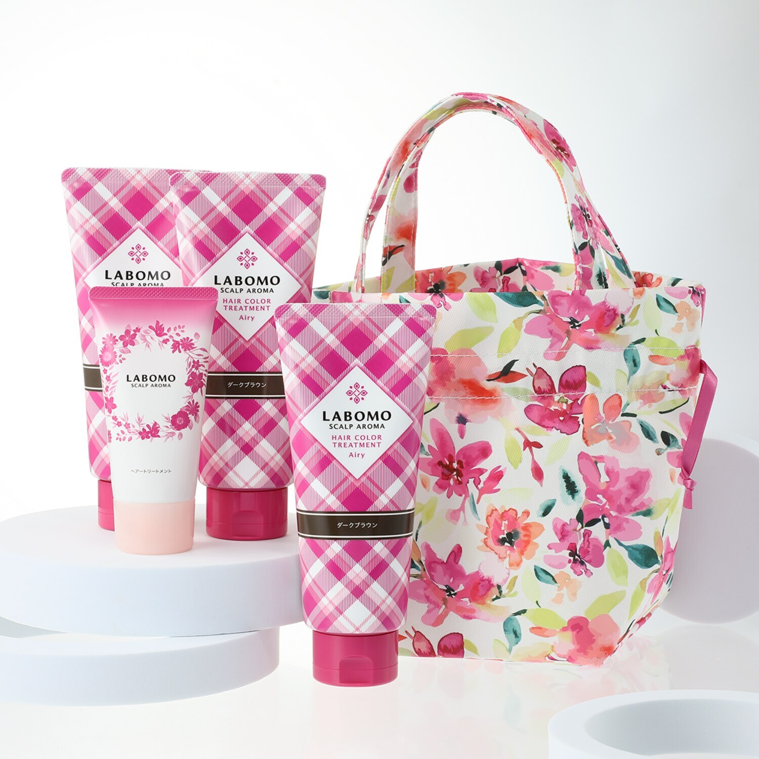 アートネイチャー ３分で簡単白髪染め＆ もっと艶めく髪色長続き ヘアカラー トリートメント　エアリ ３本特別セット