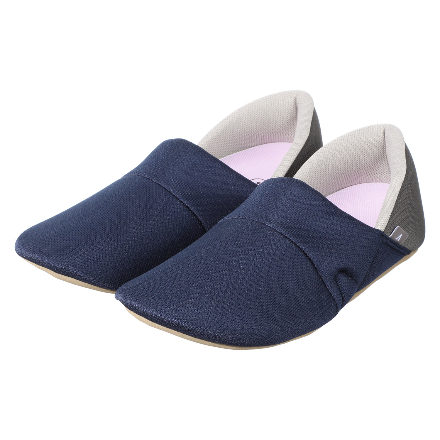 あゆみ 履きやすく脱げにくい かがまずに履ける ルームシューズ かかとスポッと ＜大きめサイズ＞