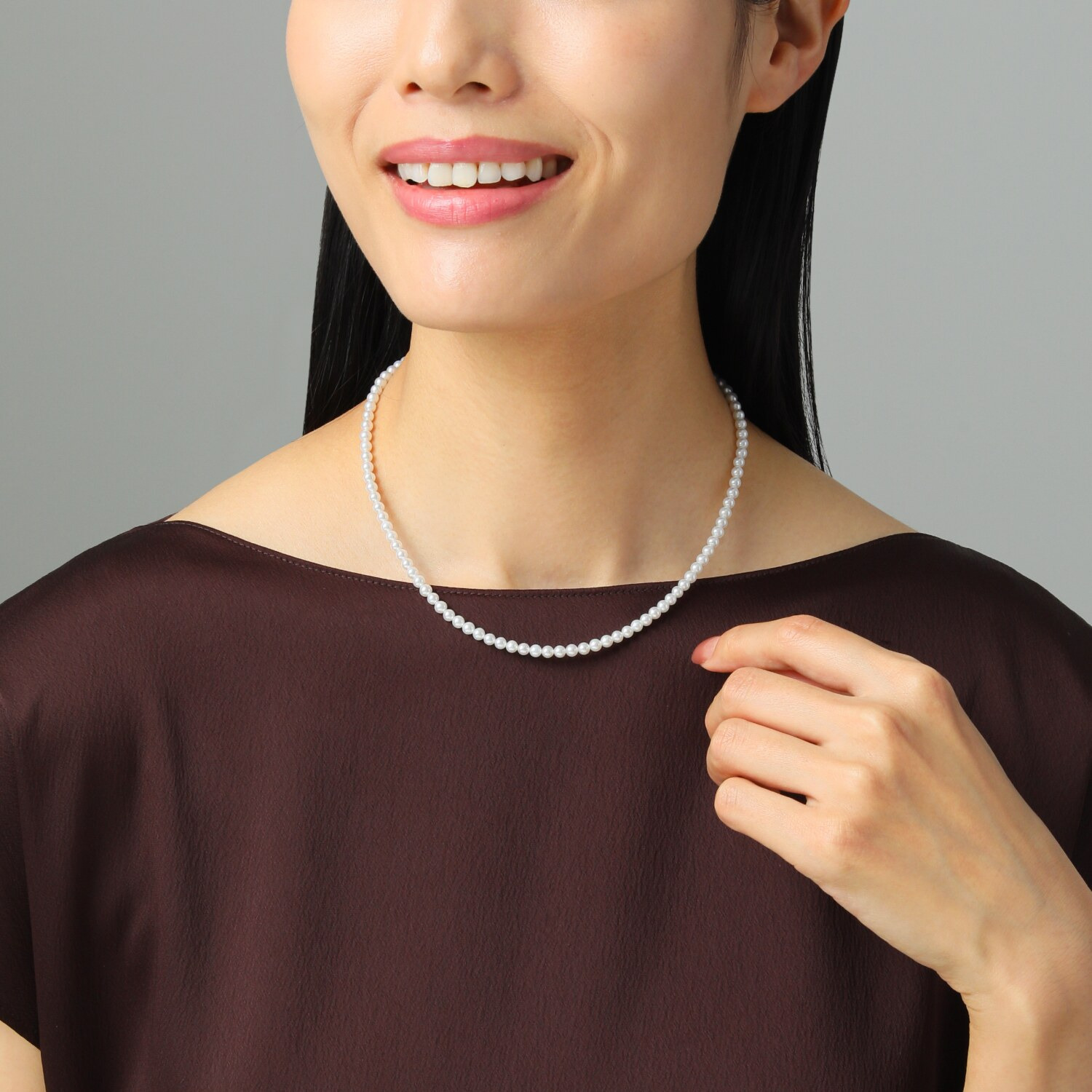 ペレフェリーク ベビー淡水パール ネックレス