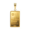 祈平 純金２ｇＵＰ ＰＡＭＰ社製 リバティインゴット ペンダントトップ