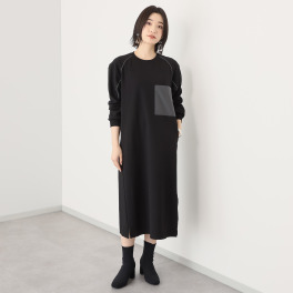 ヨウゾウカタブキ パイピングアクセント ワンピース