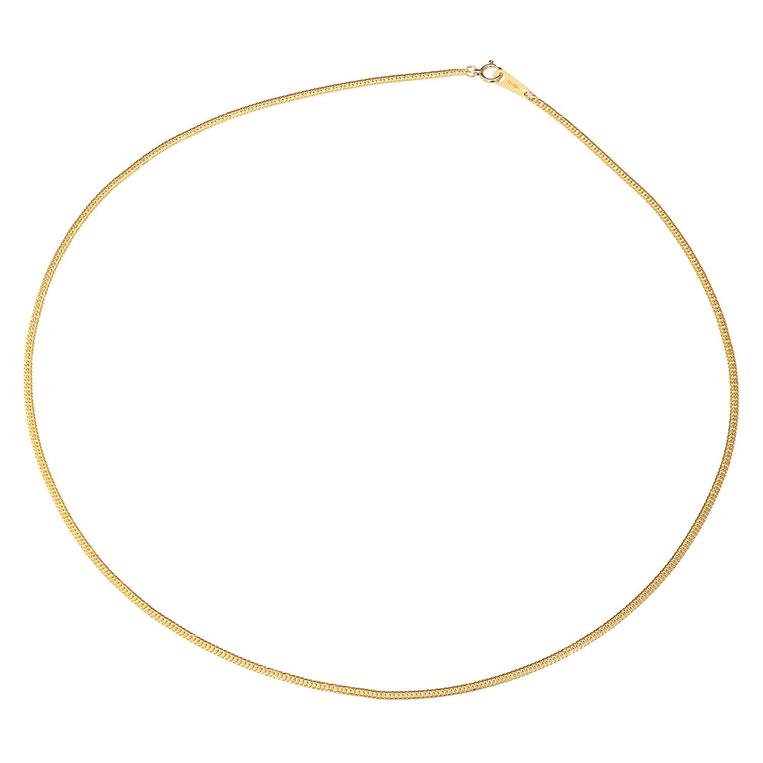 祈平 純金　７ｇＵＰ エレガンスカット ダブル編 喜平チェーンネックレス