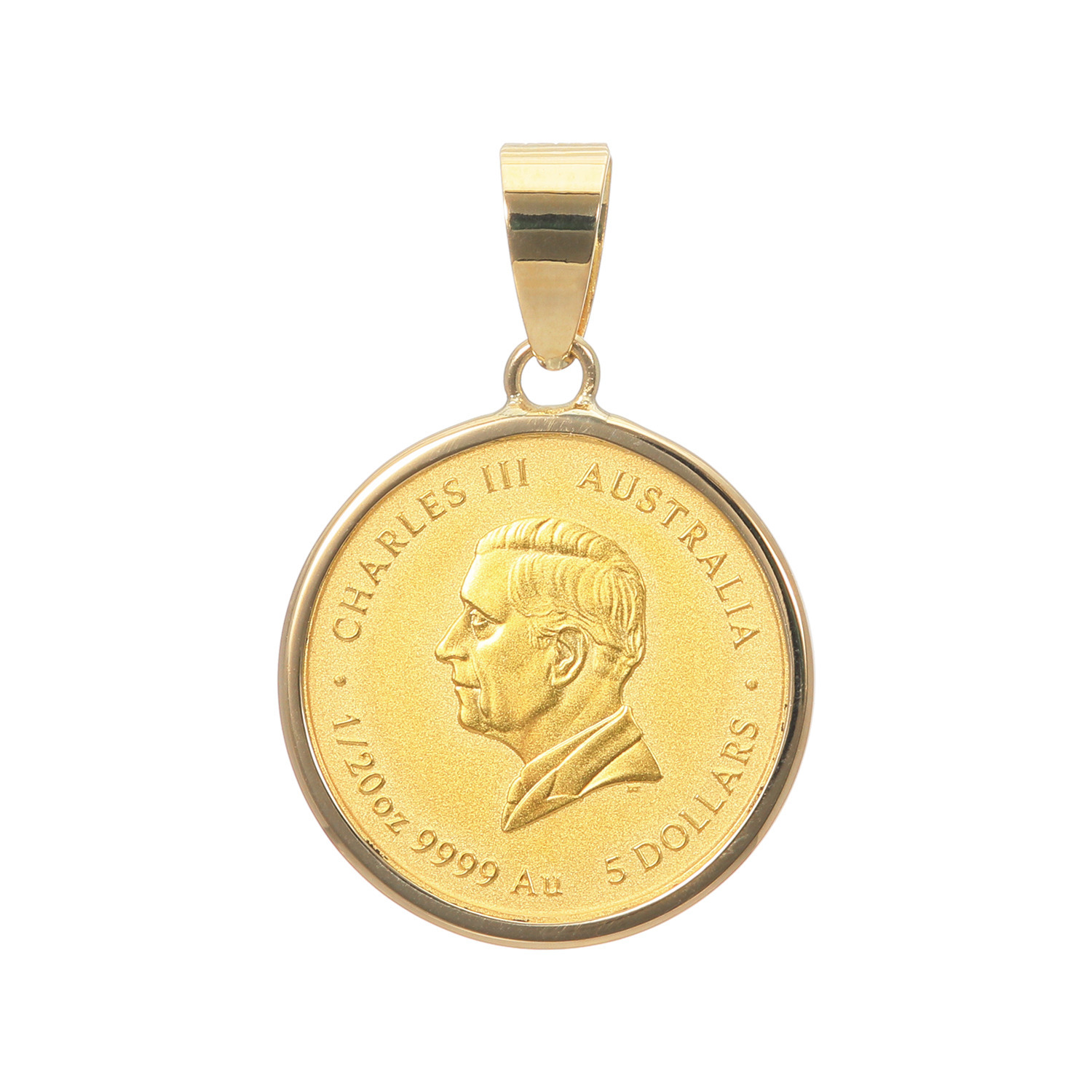 祈平 パースミント製造 純金 干支モティーフ 蛇コイン １／２０オンス ペンダントトップ