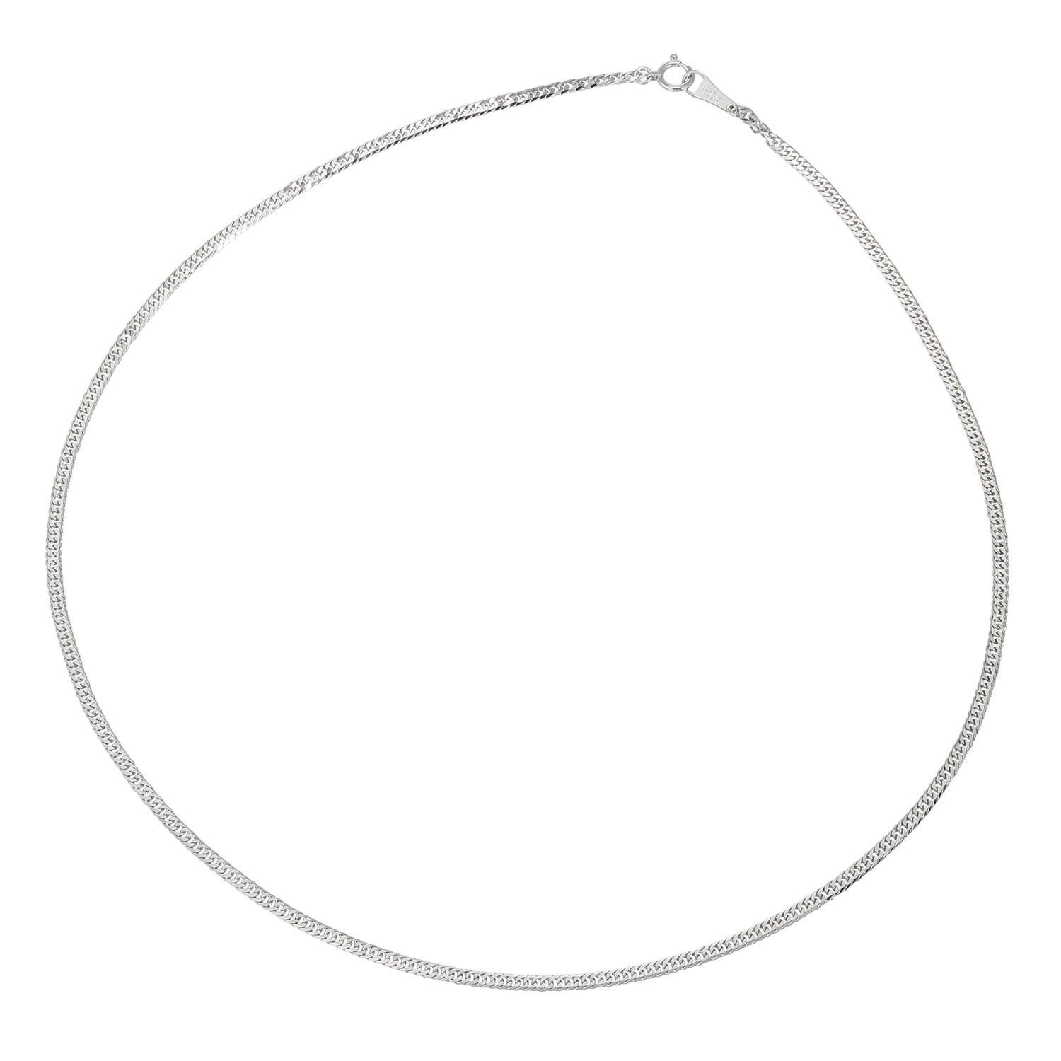 祈平 純プラチナ ９ｇＵＰ ６面ダブル喜平チェーン ネックレス