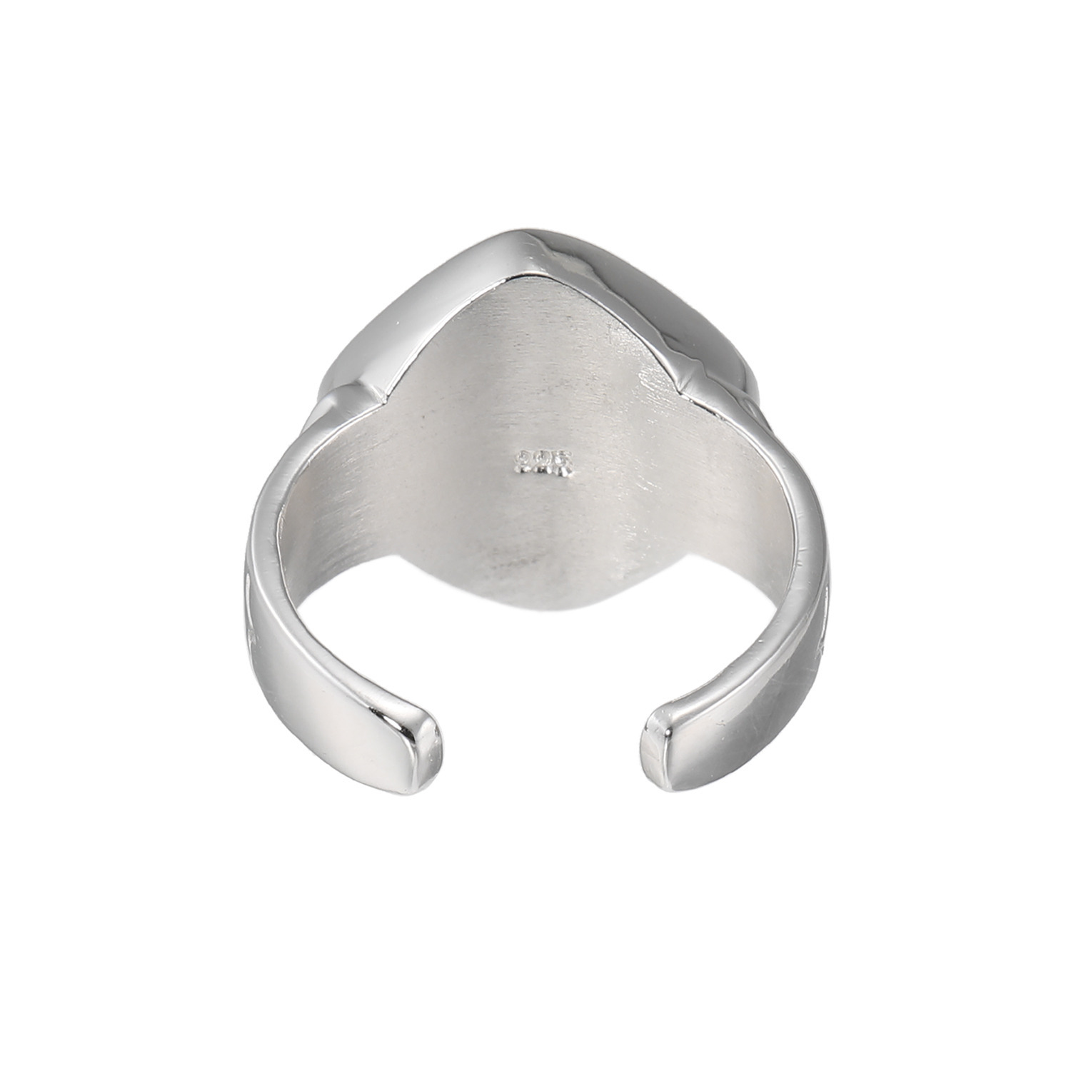 グランダム シルバー ターコイズ スクエアリング