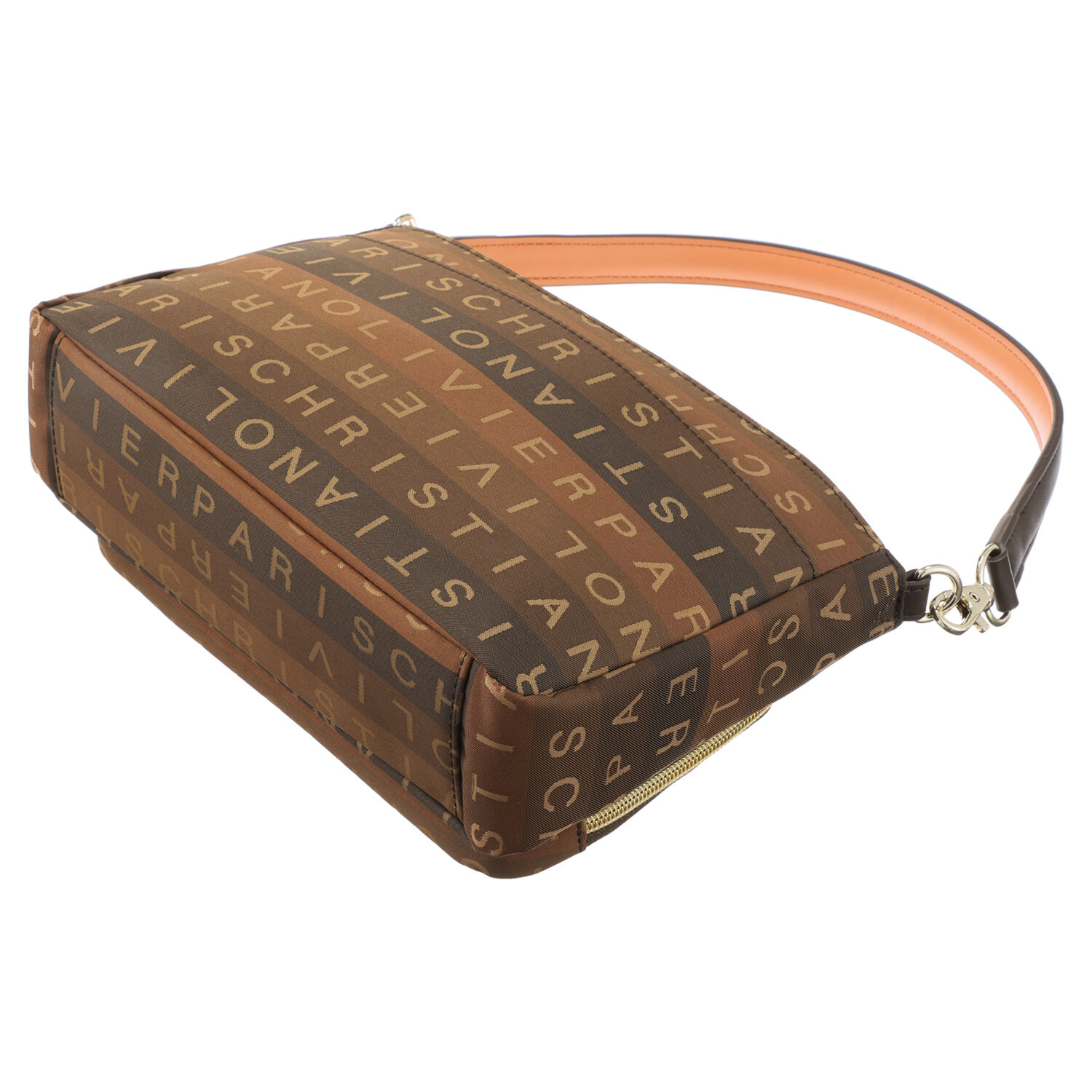 クリスチャン　オリビエ はっ水 グラデーションジャガード ２ウェイ多機能ポシェット