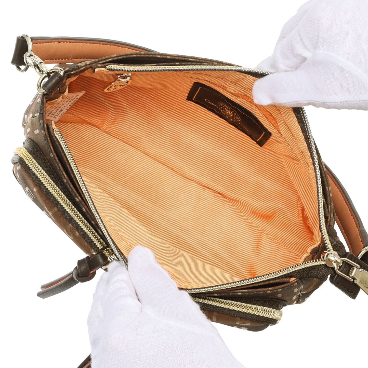 クリスチャン　オリビエ はっ水 グラデーションジャガード ２ウェイ多機能ポシェット