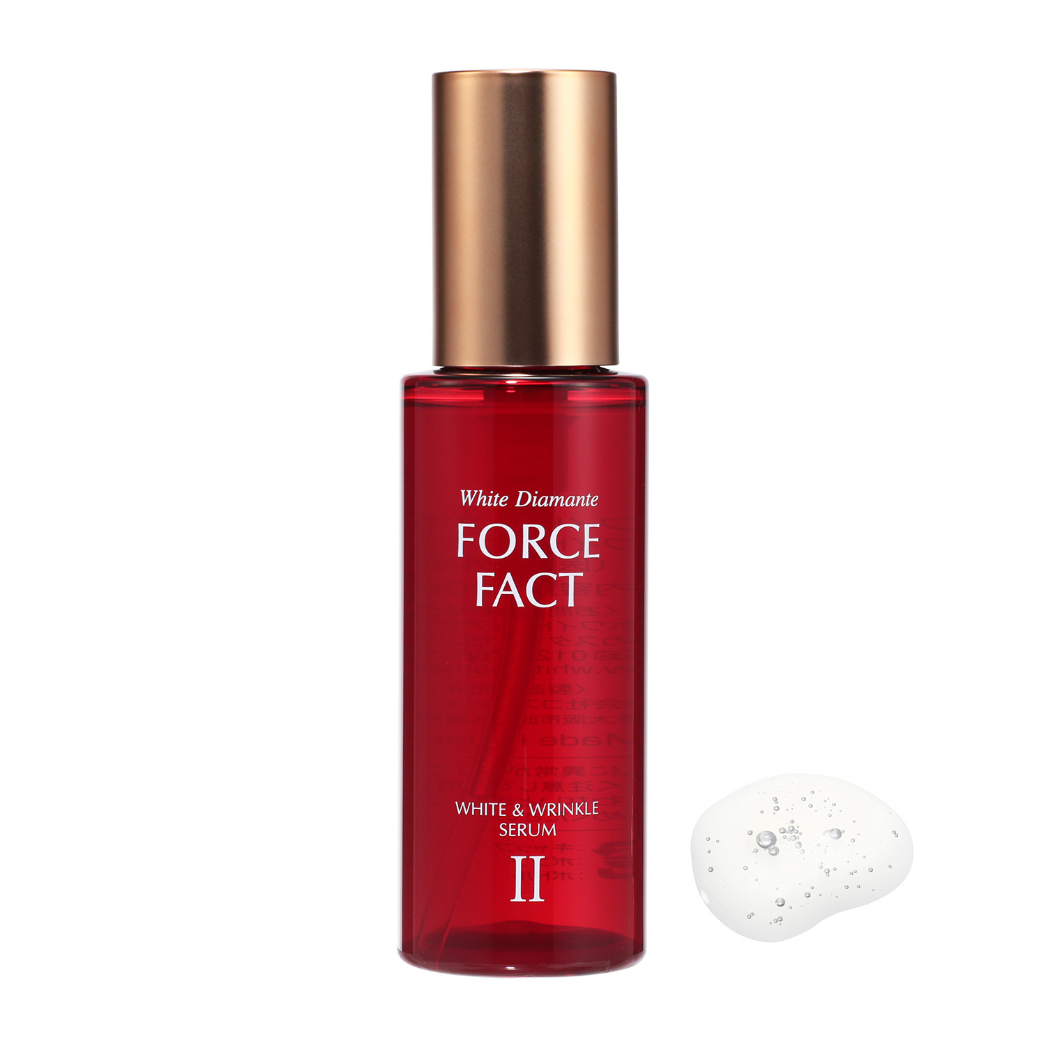 ホワイトディアマンテ 薬用ホワイト＆ リンクルセラムＩＩ “フォースファクト 　セラムＩＩ” ２本ポーチ付セット