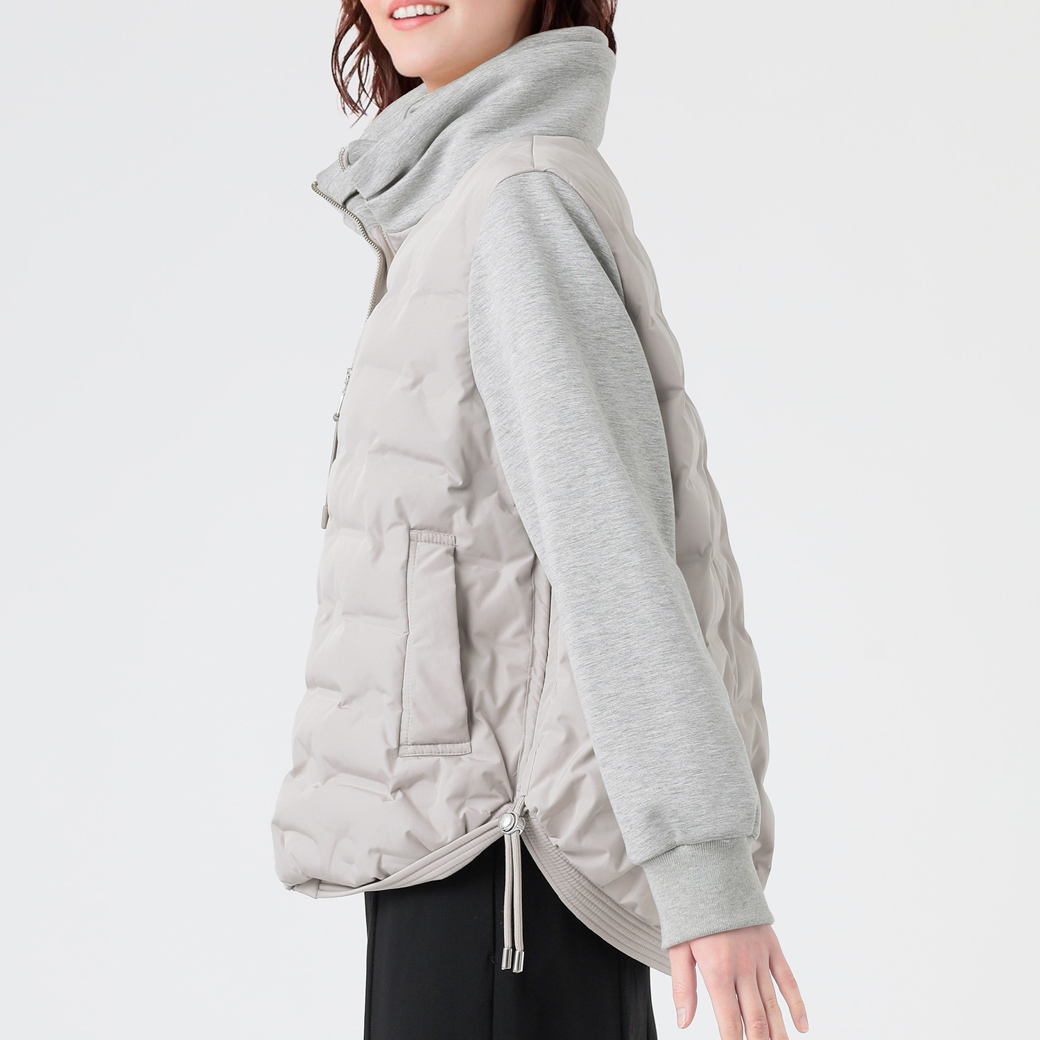 スタイル・ラヴィー シームレス ダウンジャケット