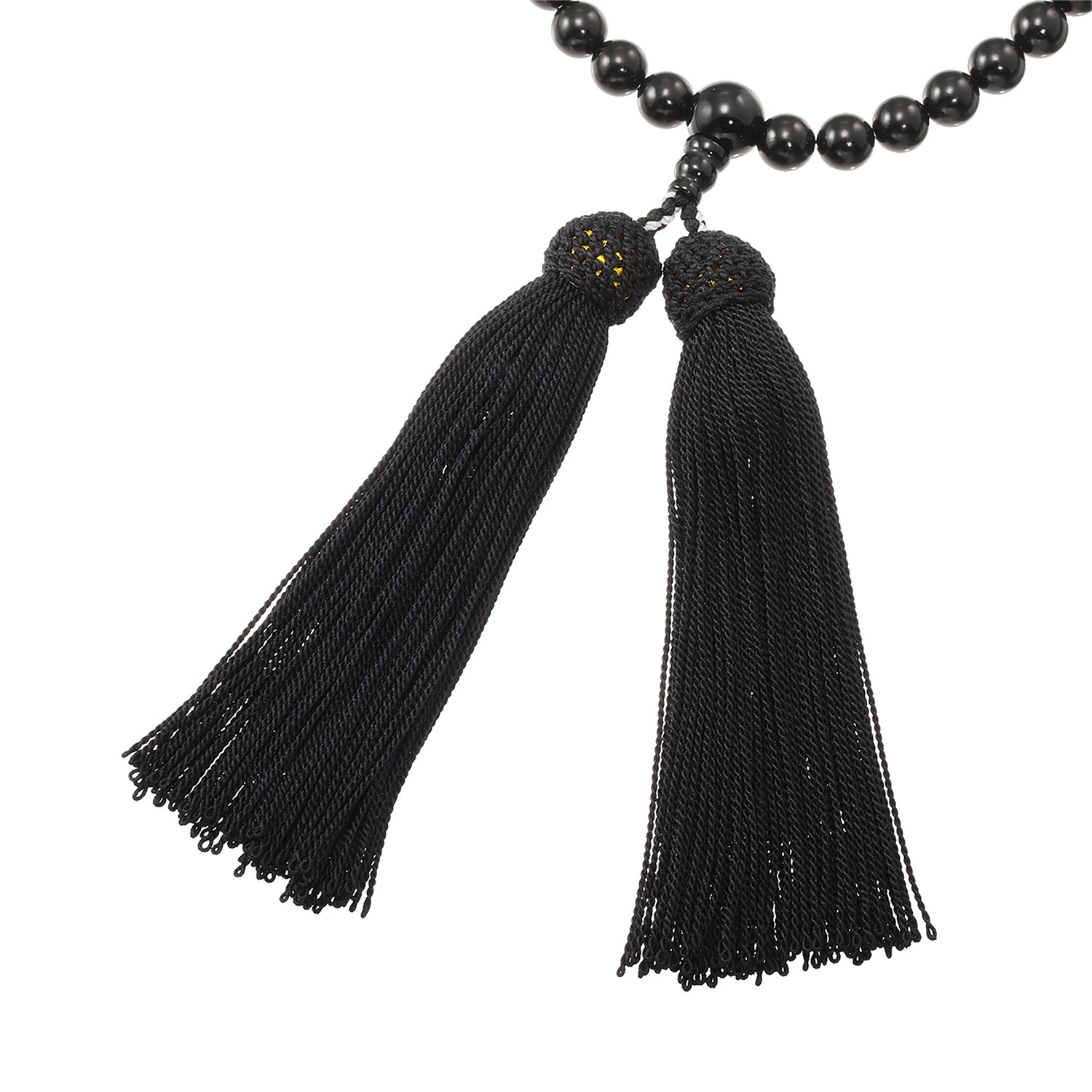 バイネイチャーサイレンス ジェット＆ ブラックオニキス 念珠